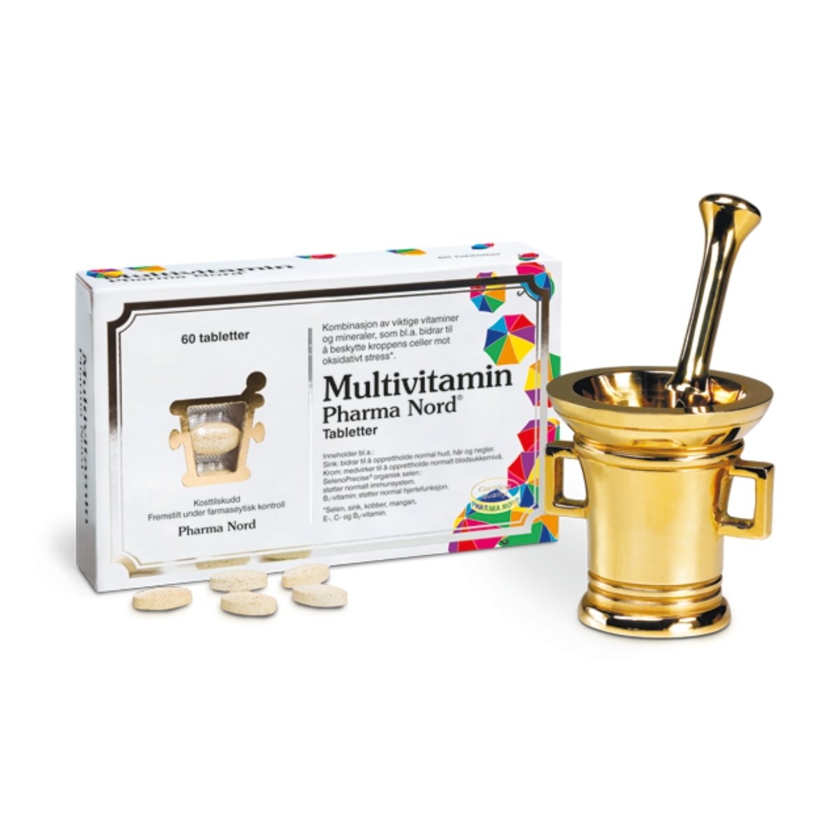PHARMA NORD MULTIVITAMIN-60 TABLETTER