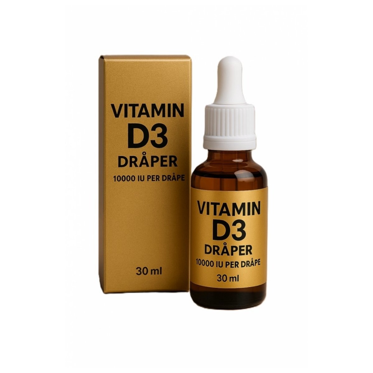VITAMIN D3 FLYTENDE DRÅPER-30ML